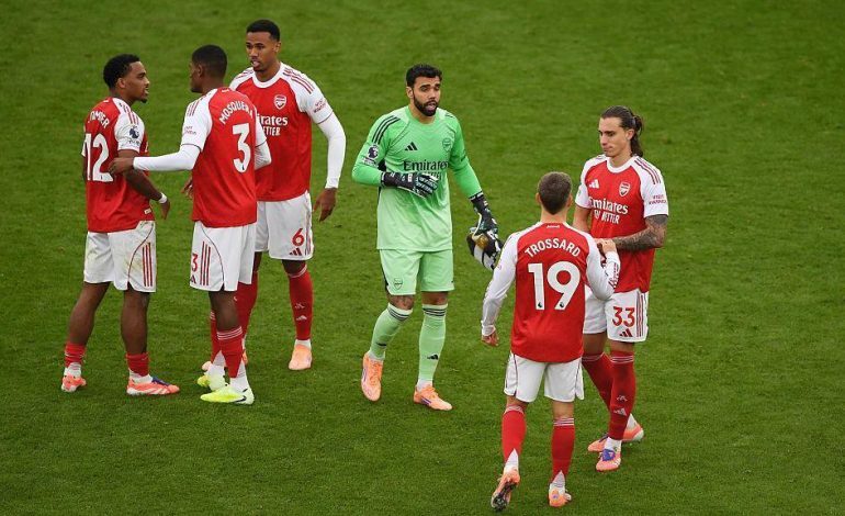 Arsenal title race pressure