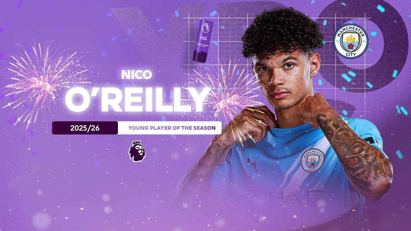Nico O’Reilly Young Player: Man City Star Wins PL Award