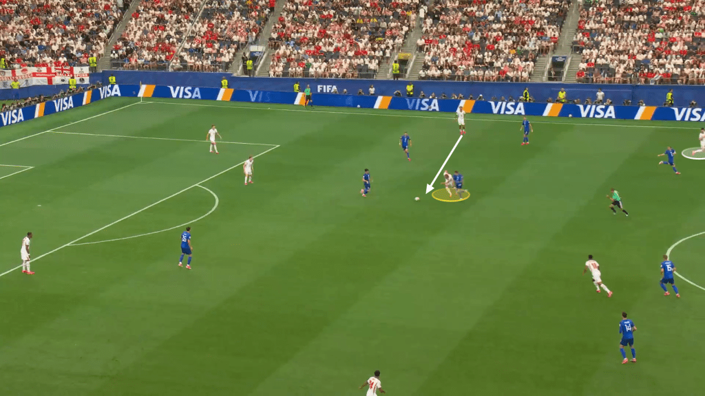 The World Cup 2026 Group L opener at Dallas Stadium delivered a six-goal thriller that lived up to its heavyweight billing. The 4-2 scoreline captured an entertaining, end-to-end contest – but the underlying mechanics told a deeper story for the rest of the tournament. Both sides flashed elite qualities, yet it was England’s balance and squad depth that ultimately separated them from Croatia and from the competition’s traditional giants.
Under the Texas lights, Thomas Tuchel’s World Cup bow with England suggested the Three Lions currently own the most structurally complete squad in international football. Where other contenders lean on uncertain systems or single-player dependencies, England showed a fluid, well-equipped identity capable of adapting to any crisis on the fly.
England vs Croatia: goals and timeline
Min Scorer Team Score
10' Harry Kane (pen) England 1-0
35' Martin Baturina Croatia 1-1
41' Harry Kane England 2-1
45+' Petar Musa Croatia 2-2
47' Jude Bellingham England 3-2
84' Marcus Rashford England 4-2
First half: the sides inch apart
Tuchel raised eyebrows with his selection, handing flank starts to relative international newcomers Noni Madueke and Anthony Gordon while leaving Bukayo Saka and Marcus Rashford on the bench. In a fluid 4-2-3-1, England aimed to use that explosive wide pairing to stretch Croatia’s defence and open channels for Jude Bellingham to attack from deep.
It paid off immediately. In the 10th minute, Madueke’s aggressive overlapping run forced an isolated Croatian backline into a rushed challenge in the box. After a VAR check, England were awarded a penalty; Harry Kane’s initial effort was disallowed and ordered to be retaken, but he made no mistake second time, tucking it into the bottom-left corner.
Croatia, though, are tournament veterans who rarely fold under early pressure. Set up in a flexible 3-4-3 and orchestrated by Zlatko Dalić, they used midfield composure to play through England’s first line. With Luka Modrić pulling strings deep alongside the young Petar Sučić, Croatia steadily manipulated the double pivot of Declan Rice and Elliot Anderson. In the 35th minute the patience paid off: Sučić found a pocket behind Rice and fed Martin Baturina, who turned sharply and fired past Jordan Pickford to level.
The game became an attacking showcase. England struck back in the 41st minute when Rice floated a magnificent looping cross that Kane met with predatory precision for his second. Yet Croatia’s resilience held: deep in stoppage time a rapid combination caught England’s centre-backs out of shape, and Petar Musa slipped a calculated low finish home. At 2-2, the half ended as a fascinating stalemate – but the physical cost of Dalić’s intensive system was about to be tested by England’s depth.
Second half: the power of personnel adaptability
England made an immediate statement. Less than two minutes after the restart, Bellingham showed why he is the heartbeat of the side: sensing a gap between Croatia’s midfield and back three, he surged from deep, took a subtle pass from Kane and drilled a ferocious effort past Dominik Livaković to make it 3-2.
With the lead restored, Tuchel’s squad management took over. Reading that Croatia’s midfield was tiring – underlined by Dalić withdrawing Modrić for Mateo Kovačić in the 57th minute – he moved to exploit England’s superior bench. In a 71st-minute triple change that would be the envy of any manager on the planet, England sent on Bukayo Saka, Marcus Rashford and Morgan Rogers together. The injection of fresh, world-class talent broke Croatia’s defence.
The variation was striking. Rather than dropping into a passive low block to protect a slender lead, England’s fresh legs sustained an intense high counter-press. Croatia were suffocated in their own third, unable to establish clean transitional lanes to Musa or substitute Andrej Kramarić. The knockout blow landed in the 84th minute: Saka won the ball in the middle third and slid a progressive pass to Rashford, who used his pace to cut inside from the left, leave his marker trailing and curl an unstoppable strike into the far corner for 4-2.
Why England stand above the giants
France, Argentina and Brazil all impressed in their openers, but each showed single-point vulnerabilities. Argentina remain heavily reliant on Lionel Messi’s creative hub; France can look isolated if Kylian Mbappé is squeezed out of wide areas; and Brazil often lack defensive stability when their full-backs push high.
England’s display in Dallas suggested none of those structural flaws. Tuchel has built a machine that not only tolerates rotation but thrives on it. Losing the lead twice, adjusting their pressing lines at the break, then introducing players of Saka and Rashford’s calibre to dictate the final twenty minutes points to an unmatched depth of resources.
Defensively, despite conceding twice to an efficient Croatian frontline, the John Stones–Ezri Konsa partnership looked organised under sustained pressure. In midfield, Rice provided an elite defensive screen, covering the ground that allowed Bellingham total freedom to operate as a shadow striker.
Croatia’s outlook: a strong foundation moving forward
Despite the defeat, Croatia showed exactly why they remain a formidable side capable of another deep run. Dalić’s first-half plan was excellent – the way they manipulated wide spaces and used Musa to disrupt England’s central pairing reflected a clear, coherent idea.
Baturina’s final-third performance proved Croatia have the technical quality to replace the creative output of their ageing golden generation. Even while chasing the game late on, they kept their discipline, shifting into a compact block that denied England further damage on the break. In tournament terms, scoring twice against a defence like England’s shows they have the firepower and maturity to handle the rest of Group L.
Frequently asked questions
What was the score in England vs Croatia?
England beat Croatia 4-2 in their World Cup 2026 Group L opener in Dallas, with goals from Harry Kane (2), Jude Bellingham and Marcus Rashford.
Why did Tuchel leave out Saka and Rashford?
Tuchel started Noni Madueke and Anthony Gordon to stretch Croatia’s defence early, then used Saka and Rashford as game-changers from the bench – a plan that worked when his 71st-minute triple substitution swung the match.
Who scored for Croatia against England?
Martin Baturina equalised in the 35th minute and Petar Musa made it 2-2 in first-half stoppage time before England pulled away in the second half.
What does the result mean for England’s World Cup hopes?
It signalled that England’s squad depth and tactical flexibility may set them apart from rivals such as France, Argentina and Brazil, who showed more single-player dependencies in their openers.
